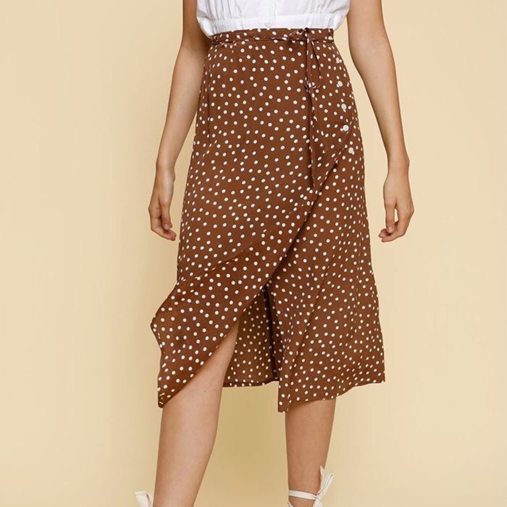 Rouje Gloria Wrap Skirt Size 34